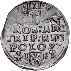 Zikmund III. 1587-1632, Trojak 1597, Wschowa.