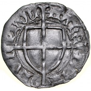 Paul von Russdorf 1423-1441, Shell, Av.: štít velmistra, Rv.: teutonský štít.