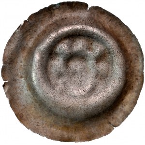 Button brakteat 2nd half of 13th century, unspecified district, Av.: Provençal mithra?