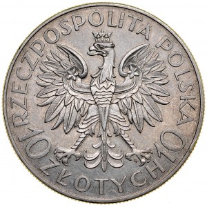 II RP, 10 złotych 1933, Sobieski, Warszawa.