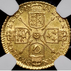 Great Britain, Georg I 1714-1727, 1/4 guinea 1718, London.