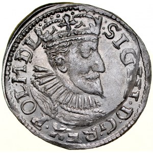 Sigismund III. 1587-1632, Trojak 1595, Bydgoszcz.