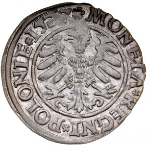 Sigismund I the Old 1506-1548, Grosz 1527, Cracow.