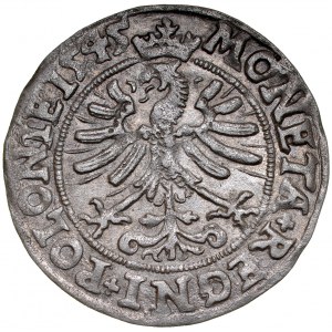Sigismund I the Old 1506-1548, Grosz 1545, Cracow.