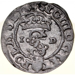 Zygmunt III 1587-1632, Szeląg 1590 I-D, Olkusz.