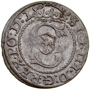 Zygmunt III 1587-1632, Szeląg 1591, Ryga.