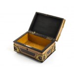 French wood and tortoiseshell box - 18th century