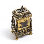 Austrian bronze and tortoiseshell box - 19th century