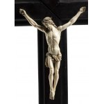 French ivory crucifix - 19th century