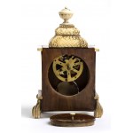 French ivory and tortoiseshell desk clock - 1890-1910