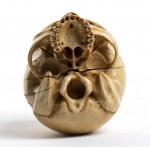 Japanese ivory Skull - Meiji period, 1868-1912