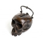 Memento Mori, skull shaped Almoner - 18th century, Italy - France ?