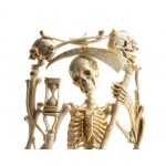 Memento Mori, German Mammoth ivory skeleton - second half of the 18th century