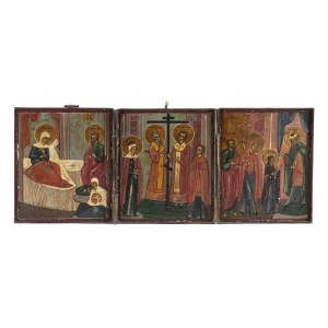 Russian travel icon - early 20th century