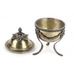 Italian silver sugar basket - Lombardo-Venetian Kingdom, Venice 1812-1872