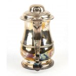 English sterling silver Victorian tankard - London 1899, mark of GOLDSMITHS & SILVERSMITHS Co.