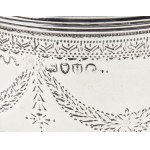 English Victorian sterling silver Sugar Basket - London 1883, marks of argentieri HOLLAND, ALDWICNKLE & SLATER