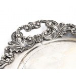 Continental silver tray - XIX secolo