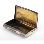 Swiss silver snuff box - Le Locle, 1882-1934