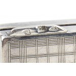 Lot consisting of silver snuff box and pencil holder - Bohemia and Moravia 1942-1949
