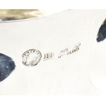 12 Italian silver glasses - Florence, mark of BRANDIMARTE