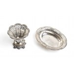 Two Turkish silver baskets - early 20th century