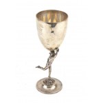 English silver chalice - Sheffield 1919 - mark of MAPPIN & WEBB Ltd