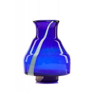 Cobalt vase - Artistic Glassworks Barbara in Polanica Zdrój