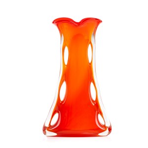 Vase so-called shark fin - Glassworks Tarnowiec