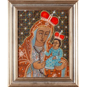Mother of God of Lezajsk. - work by a folk artist
