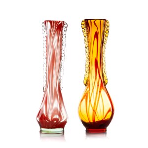 Set of two vases - Glassworks Laura