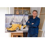 Tomasz Kostecki (ur. 1964), Żółty Mercedes, 2022