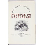 BANACH Andrzej - Reisen durch die Schublade. Kraków 1960 Wyd. Lit. 16d, S. 229, [3]. Eingebunden in Original-Rehbraun,...