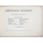 GOTTLIEB Seweryn - Abraham Neuman. 16 reprodukcyj. Tekst ... Kraków 1928. Nakł. Seweryna Gottlieba. 16d podł., s. 16,...