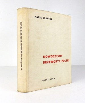 GROÑSKA Maria - Modern Polish woodcut (until 1945).