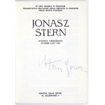 Jonah Stern. Anniversary exhibition. Artist's signature
