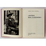 PUCIATA-PAWŁOWSKA Jadwiga - Jacek Malczewski. Wrocław 1968; Ossolineum. 4, pp. 335, [1], plates 4. oryg. fawn,...