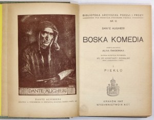DANTE Alighieri - Boska komedia. T. 1-3. 1947