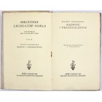 MAETERLINCK Maurice - Weisheit und Schicksal. Autorisierte Übersetzung von F. Mirandoli. Lvov-Poznan 1925....