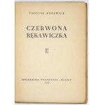 RÓŻEWICZ T. - Roter Handschuh. 1948. 1. Auflage.
