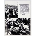 [PHOTOSERWIS. Krakauer Chronik. Weltfestspiele der Jugend und Studenten] - ein Satz von 9 Schwarz-Weiß-Reproduktionen von Fotografien...
