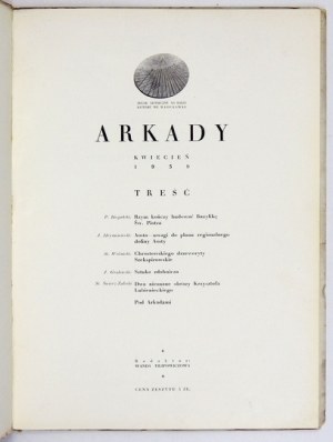 ARKADY. R. 5, nr 4: IV 1939