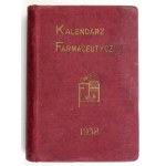 KALENDARZ farmaceutyczny na rok 1938. Rocznik 18. Warszawa. F. Herod. 16d, s. [8], 16, [94], 17-32, XXIX, [3], 695, [1],...