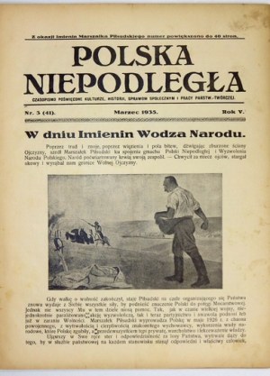 POLSKA Niepodległa. R. 5, no. 3 (41): March 1935