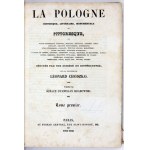 L. Chodźko - La Pologne historique. T. 1-3. Paryż 1835-1842. W oprawie półskórkowej z epoki.