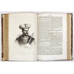 L. Chodźko - La Pologne historique. Bd. 1-3. Paris 1835-1842. in einem Halbledereinband der Zeit.