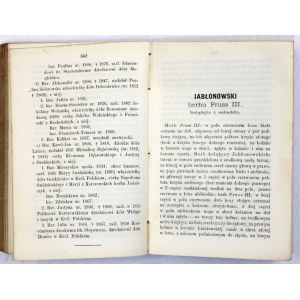 [KOSIŃSKI Adam Amilkar] - Heraldischer Führer. Monographien über Dutzende berühmter Familien, ein Verzeichnis der senatorischen Familien ...