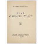 KRZEWIŃSKI Ludwik - Wieś w obliczu wojny. Warsaw 1936, Nakł. Zarz. Gł. of the Polish Red Cross, Druk. P....