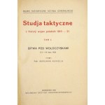 KUKIEL Marjan - Schlacht von Woloczyska (11.-24. Juli 1920). Warschau 1923, Wojsk. Inst. Nauk.-Wyd. 8, S. 53, [2]....