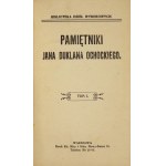 OCHOCKI Jan Duklan - Lebenserinnerungen ... T. 1-6. Warschau [1910]. Drucken. E. Nicz. 16d, S. 147, [5]; 147, [5]; 147, [5]; 145, [...